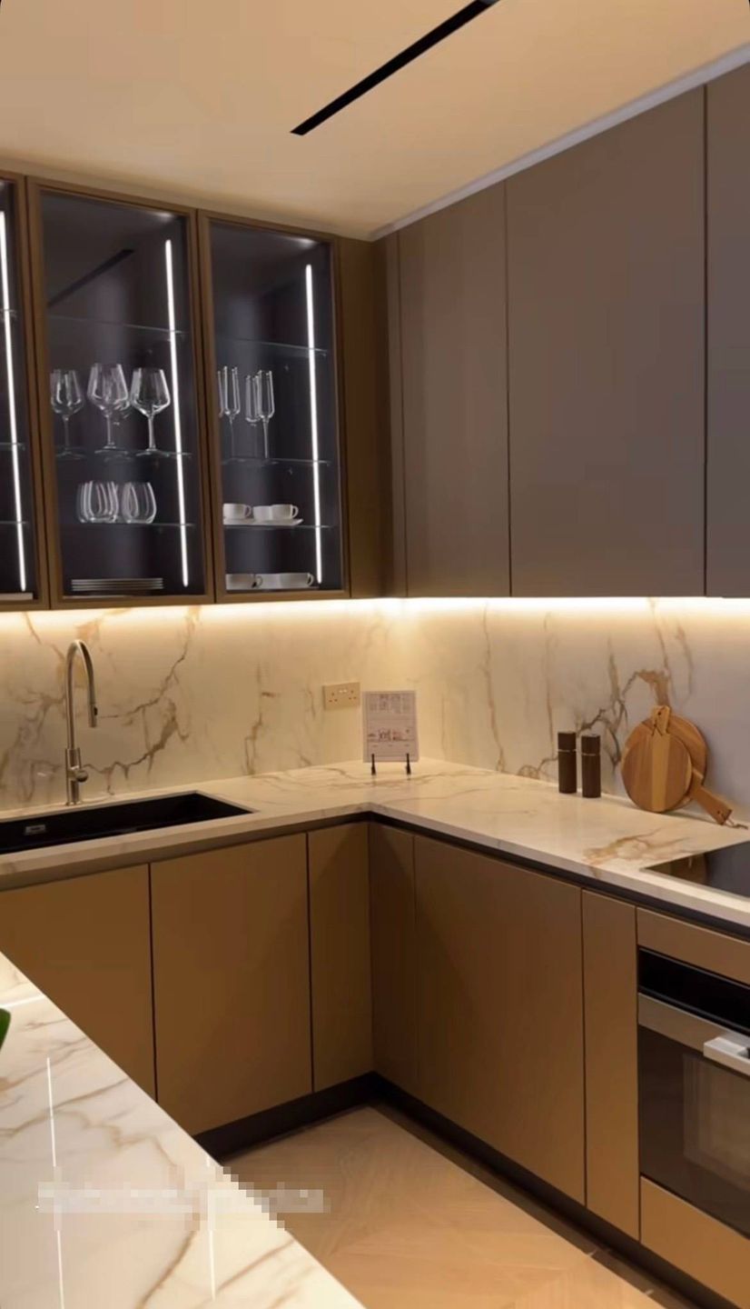 Kuchnia w apartamencie 