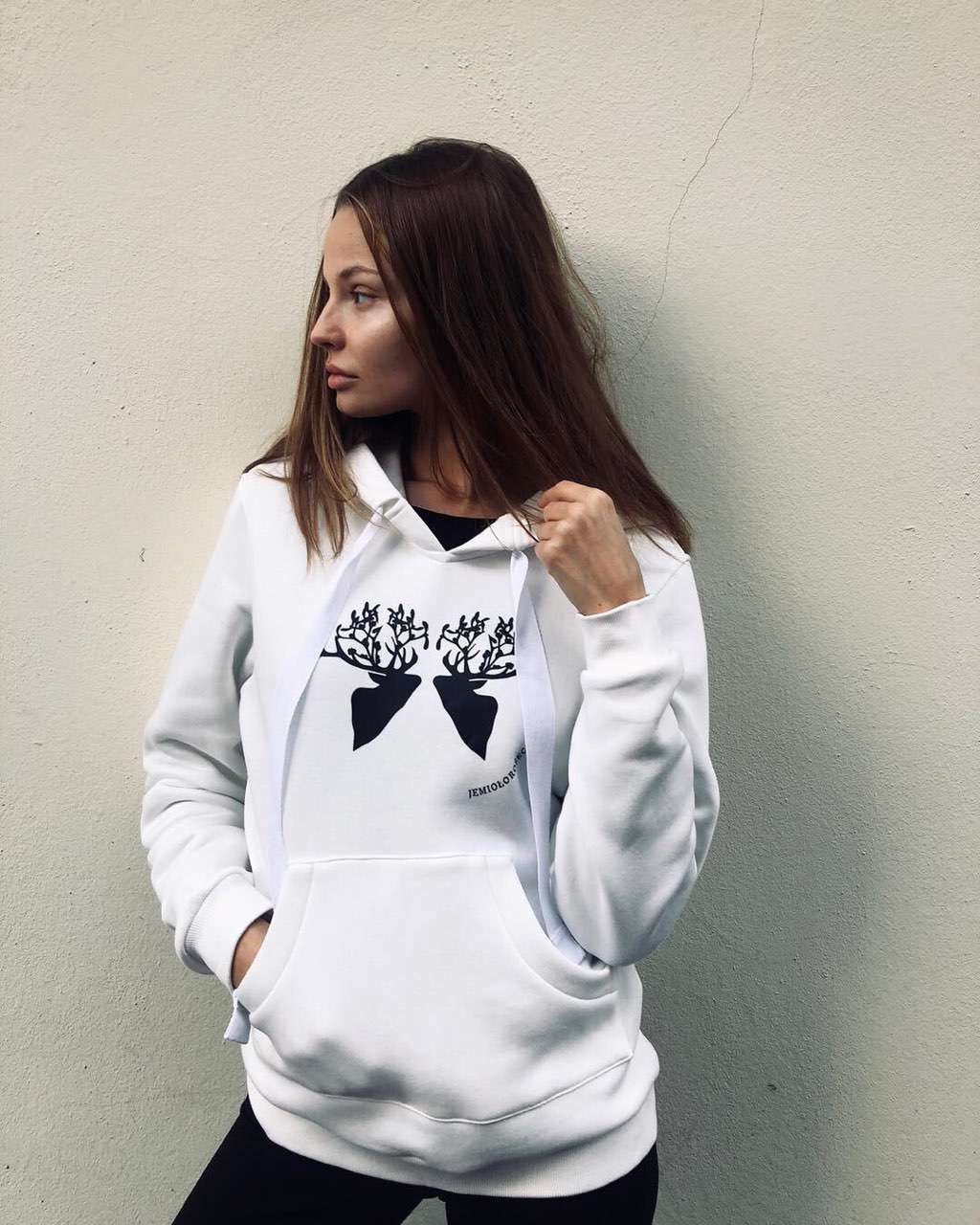 Paulina Sykut w bluzie Łukasza Jemioła
