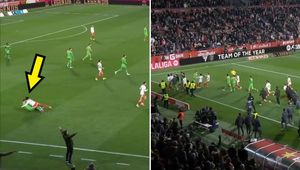 Potężna awantura na boisku. Sceny rodem ze sportów walki [WIDEO]