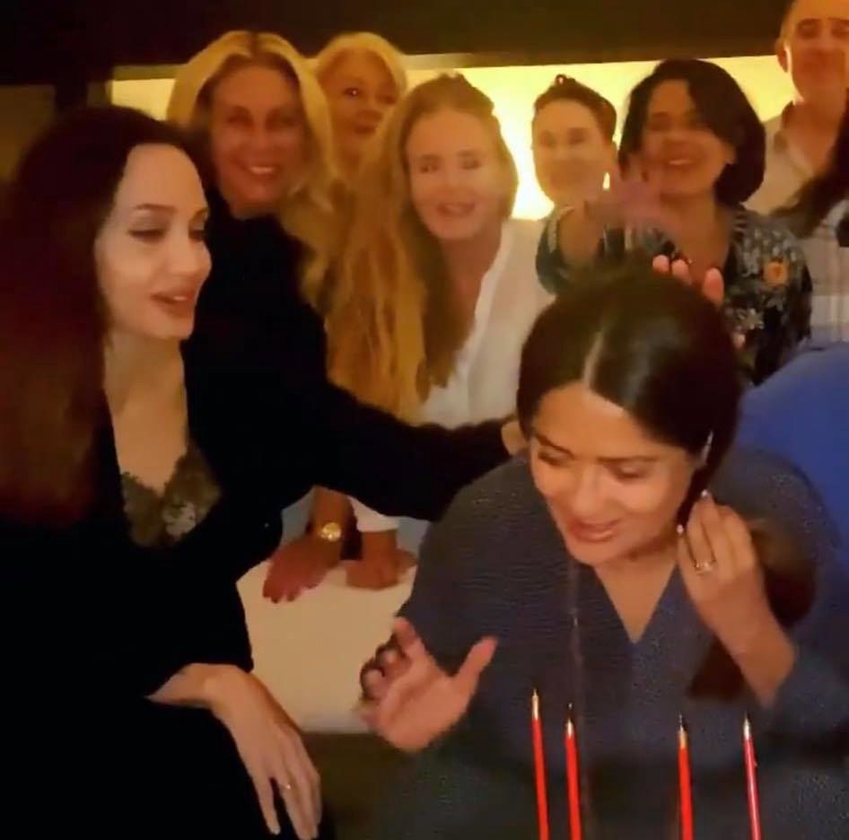 Salma Hayek i Angelina Jolie