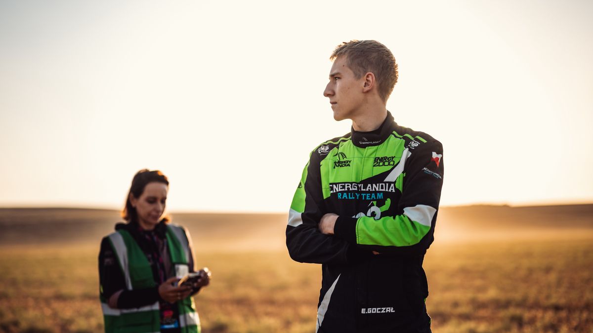 Materiały prasowe / Energylandia Rally Team / Na zdjęciu: Eryk Goczał