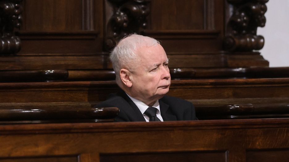 Jarosław Kaczyński na Wawelu