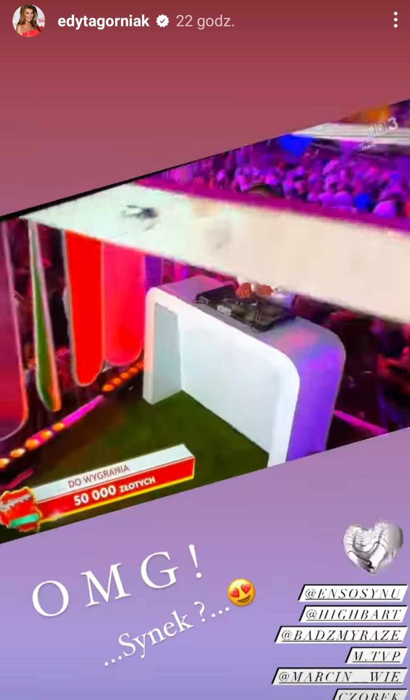 Edyta Górniak zadziwiona własnym synem