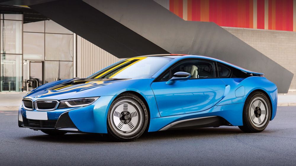 BMW i8 na felgach z M1