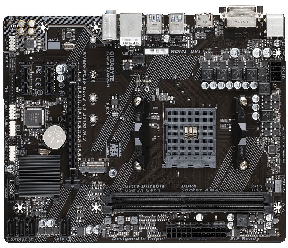 Gigabyte GA-A320M-H