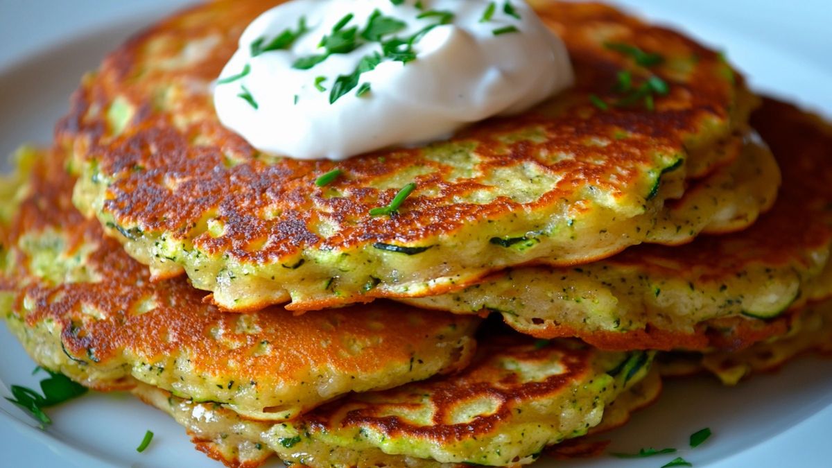 Placki z cukinii bez mąki