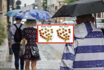 Prognoza IMGW. Weekend z burzami, do 28 st. C