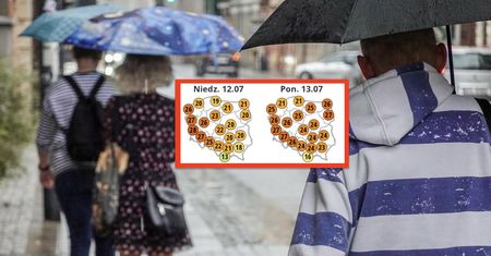 Prognoza IMGW. Weekend z burzami, do 28 st. C
