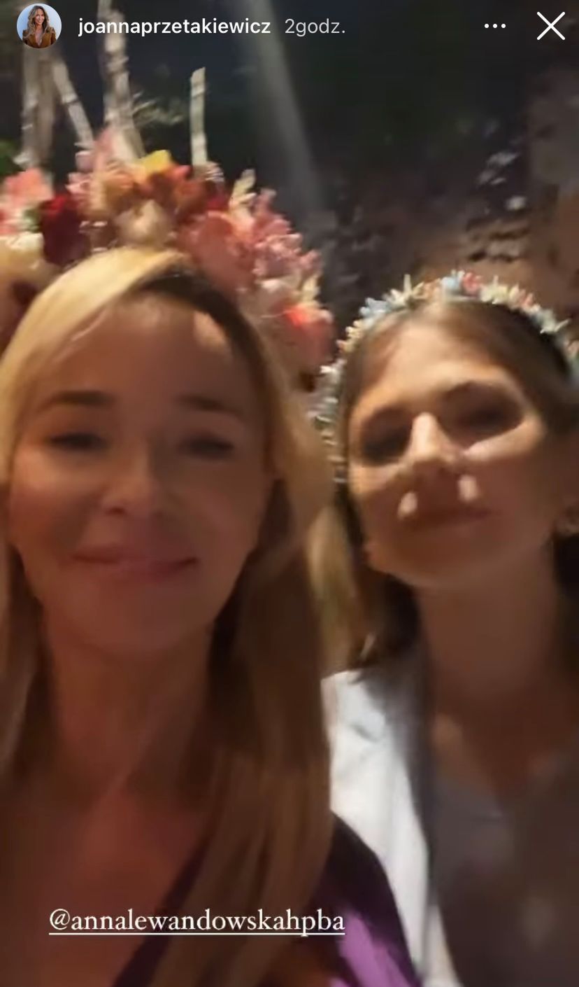 Anna Lewandowska i Joanna Przetakiewicz przyleciały do Warszawy