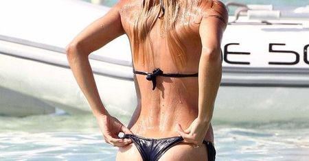 Doskonałe pośladki Michelle Hunziker