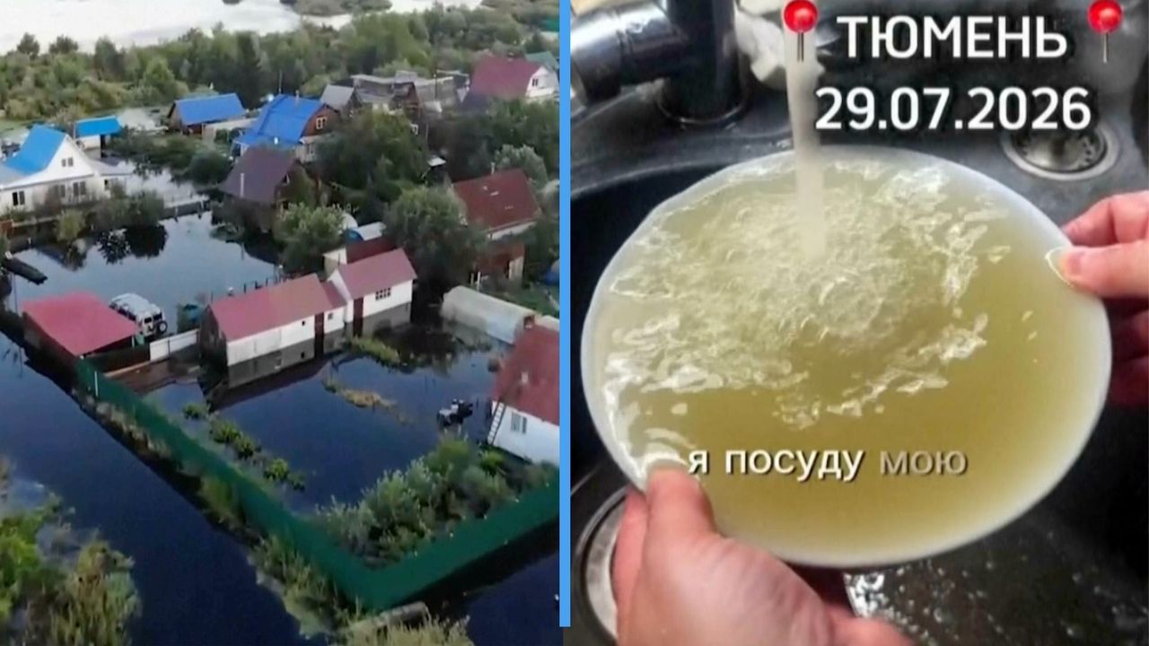Powódź w Rosji. Mieszkańcy bez świeżej wody. W rzekach znajdują martwe ryby