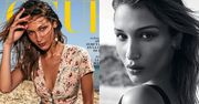 Naturalna Bella Hadid zażywa kąpieli słonecznej na okładce "Vogue'a"