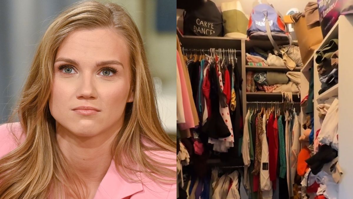 Agnieszka Kaczorowska prezentuje BAŁAGAN w szafie, a internautka grzmi: "Taka idealna i poukładana". Szybko się odgryzła