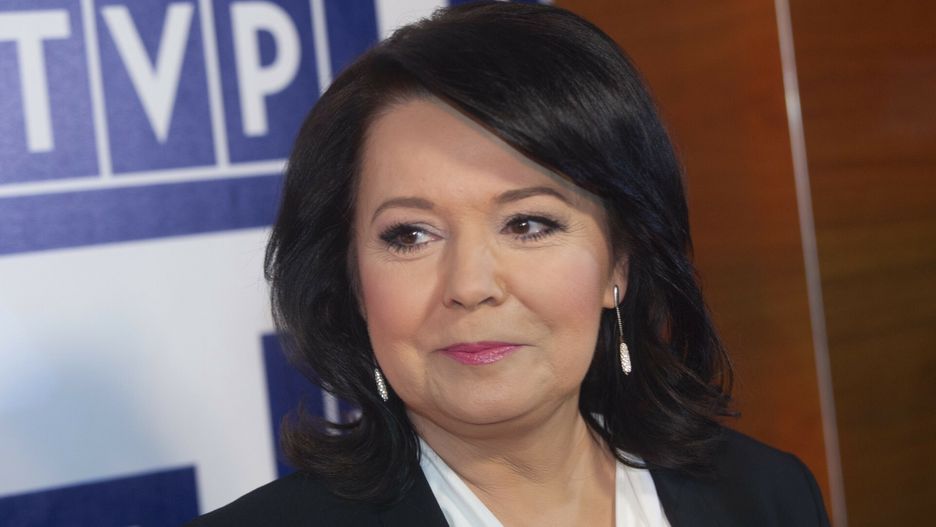Wiosenna Ram�wka TVPfot. Wojciech Olkusnik / East News 27.02.2017 Warszawa n/z Danuta Holecka podczas prezentacji wiosennej ramowki TVPwojciech olkusnik