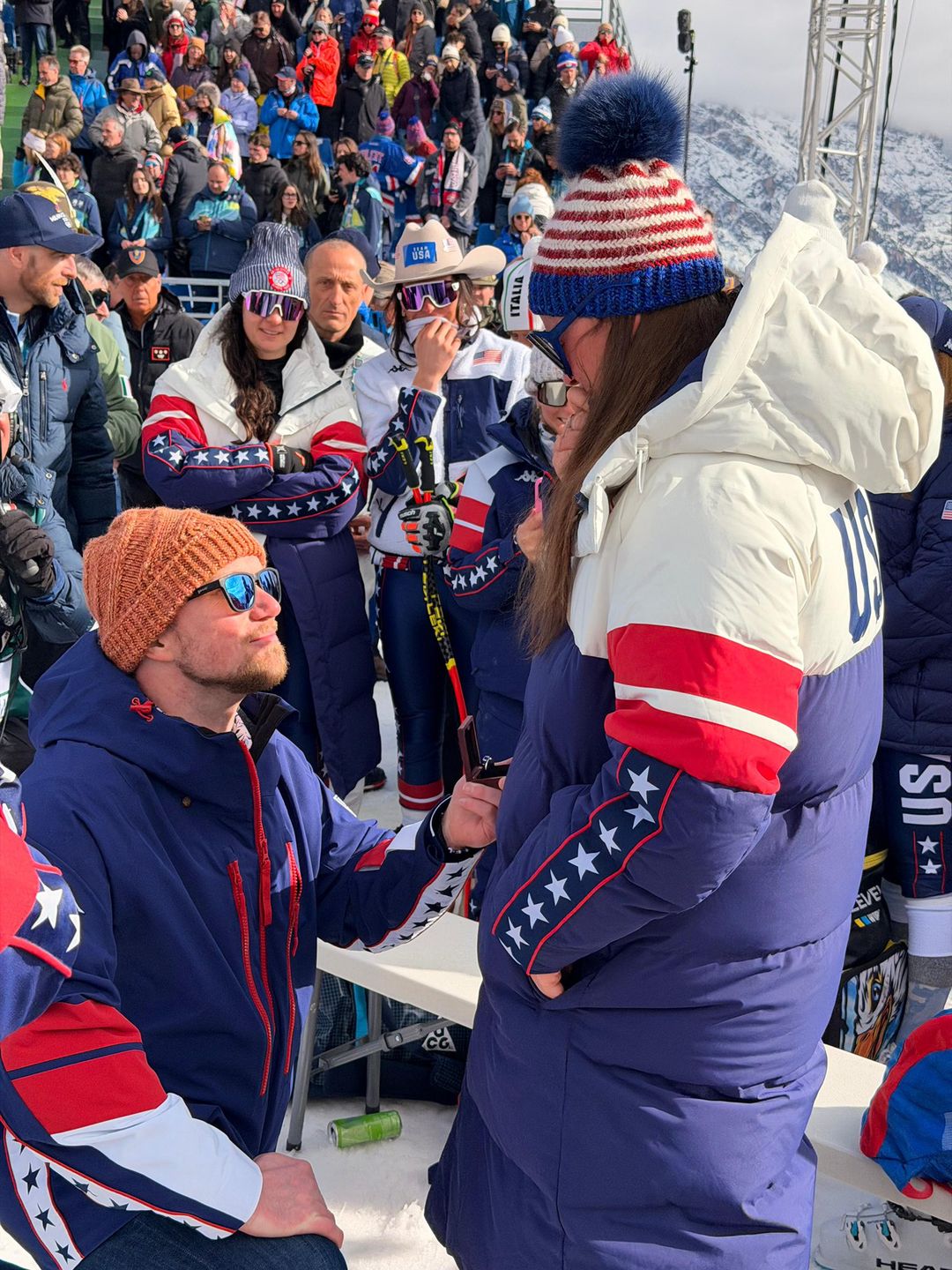 Zaręczyny na igrzyskach