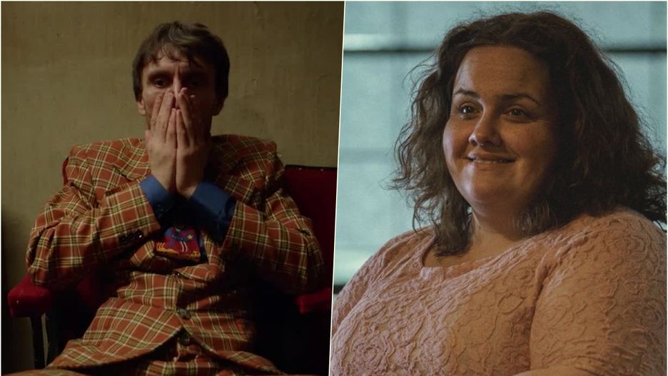 Richard Gadd grający siebie i Jessica Gunning grająca Marthę w "Reniferku" Netfliksa