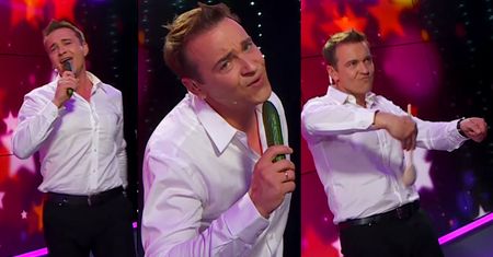 Dziś w Pudelek Show: Radek Liszewski śpiewa przebój Modern Talking... do ogórka!