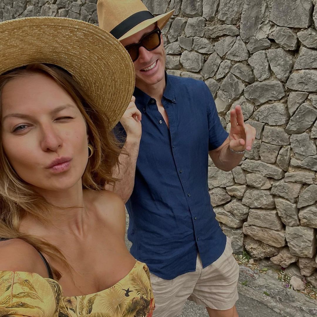 Anna Lewandowska i Robert Lewandowski na Majorce 