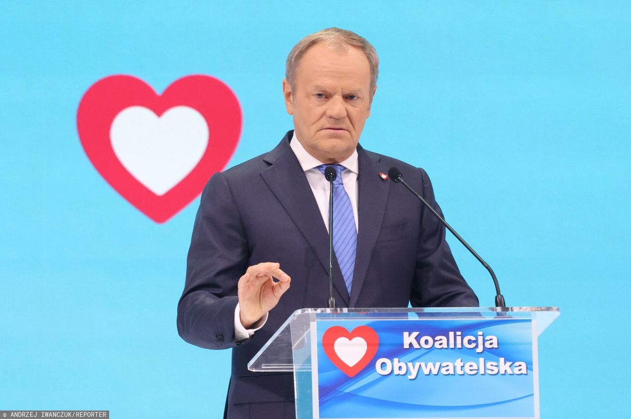 Tusk o sprawie działki pod CPK. "Kluczowe formalności w 24 godziny"