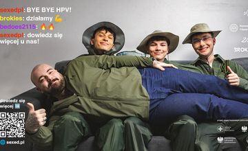 Fundacja Anji Rubik promuje szczepienia przeciw HPV dla chłopców. W kampanii Bedoes 2115 i Brokies