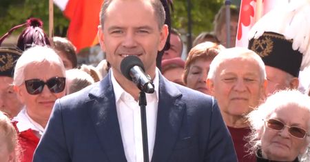 "Puenta jest optymistyczna". Zapytali Nawrockiego o tekst WP