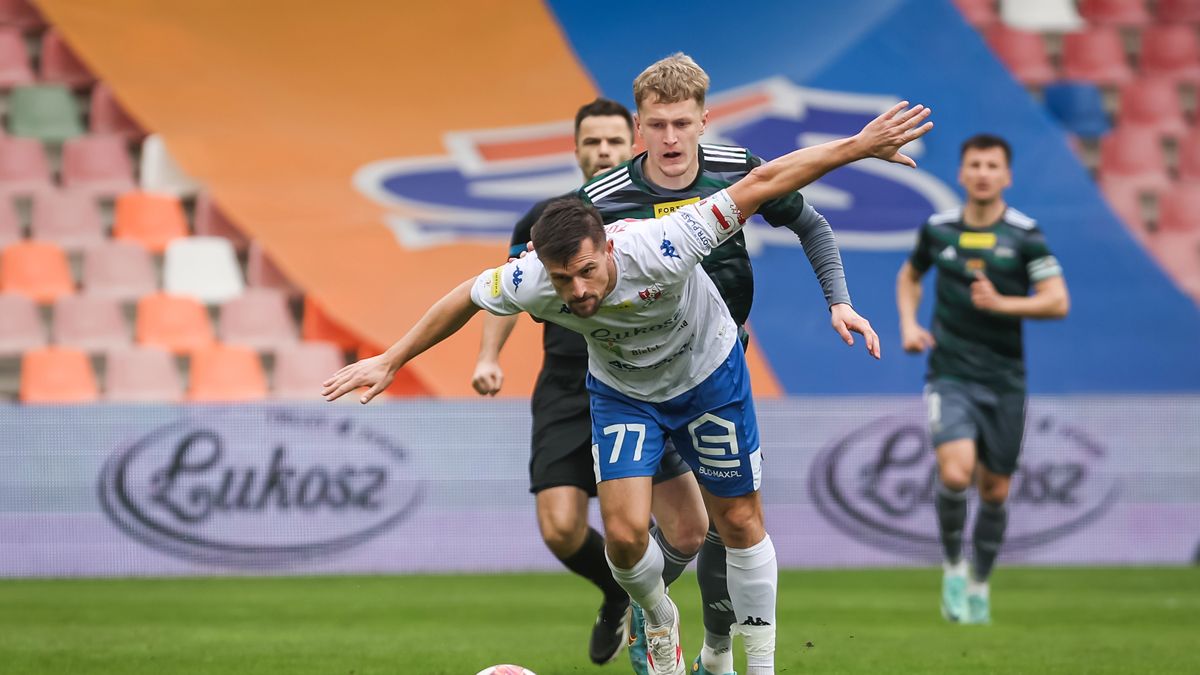 Materiały prasowe / Grzegorz Radtke / Lechia Gdańsk / Na zdjęciu: Podbeskidzie Bielsko-Biała - Lechia Gdańsk