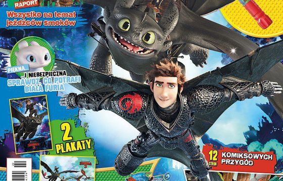 „Dragons” nowym dziecięcym dwumiesięcznikiem Media Service Zawada