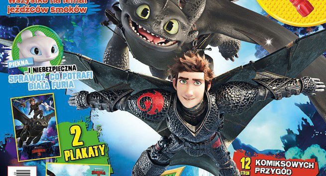 „Dragons” nowym dziecięcym dwumiesięcznikiem Media Service Zawada