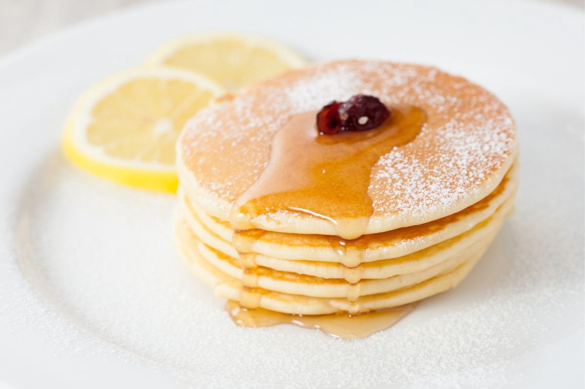 The aroma of these pancakes fills the entire apartment.