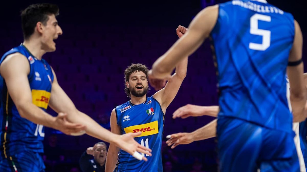 Materiały prasowe / VolleyballWorld / Na zdjęciu: reprezentacja Włoch
