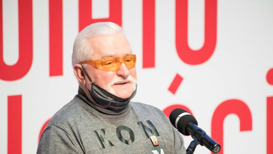 Lech Wałęsa spotkał się z młodzieżą z Krakowa