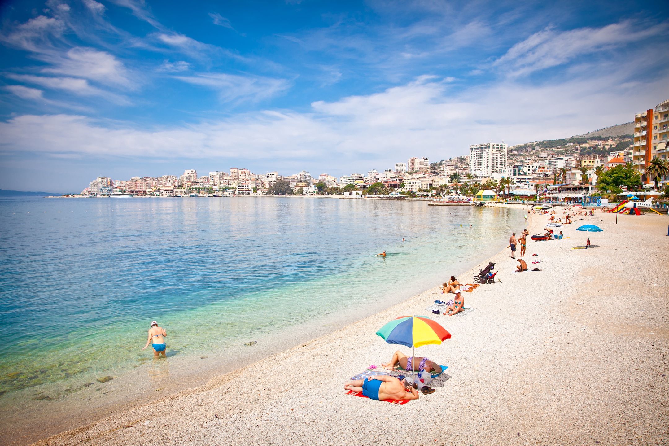 Plaża w Sarandzie