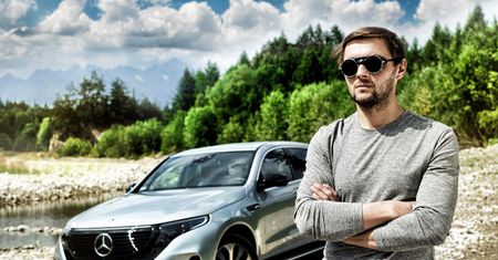 Ambasador elektrycznego Mercedesa EQC podejmuje kolejne niesamowite wyzwanie