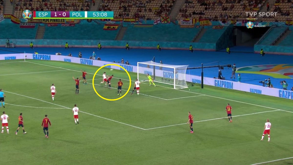 Zdjęcie okładkowe artykułu: Twitter / TVP Sport / Robert Lewandowski strzela bramkę na 1:1 w meczu z Hiszpanią