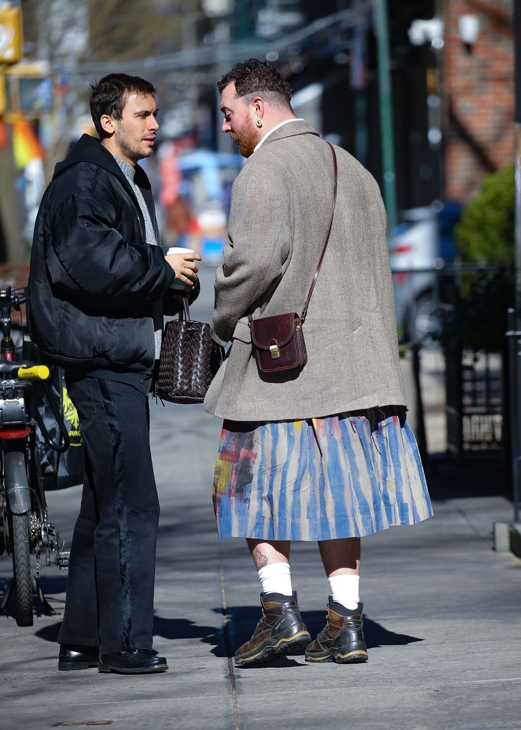 Sam Smith całuje się z chłopakiem