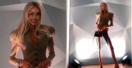 Julia Dybowska odsłania TURBO SZCZUPŁE nogi na imprezie diamentowego potentata. Internauci apelują: "Idź po pomoc" (FOTO)
