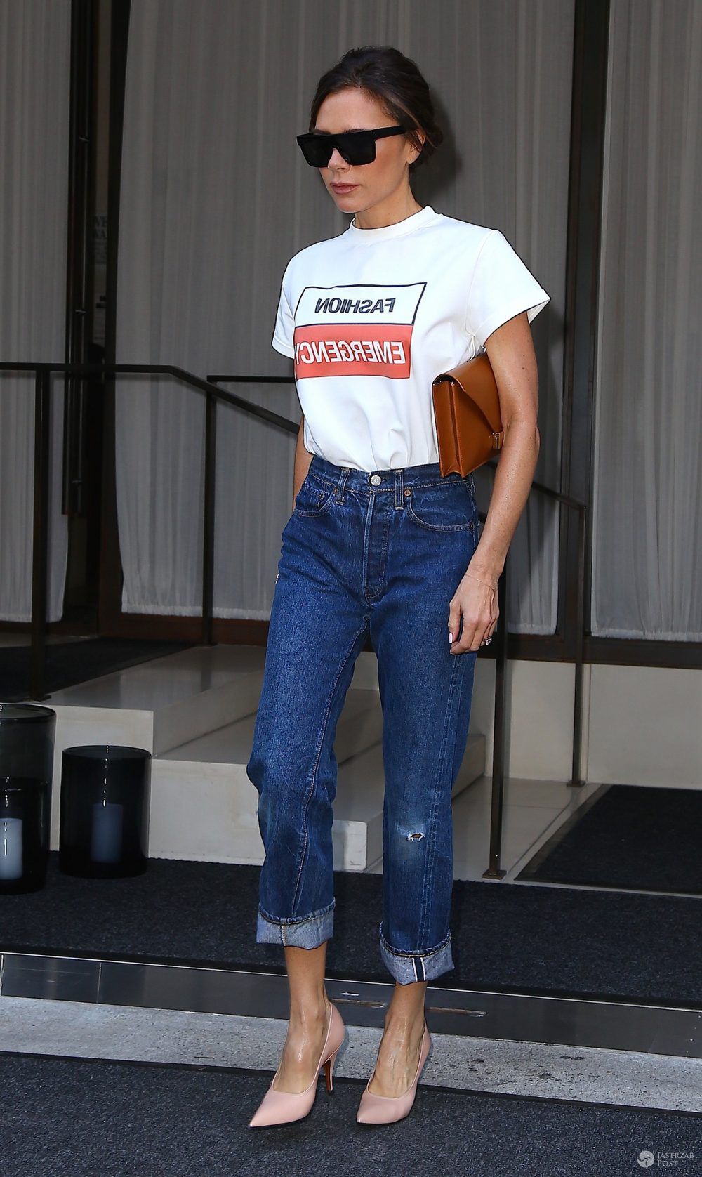 Victoria Beckham w dżinsach w Nowym Jorku