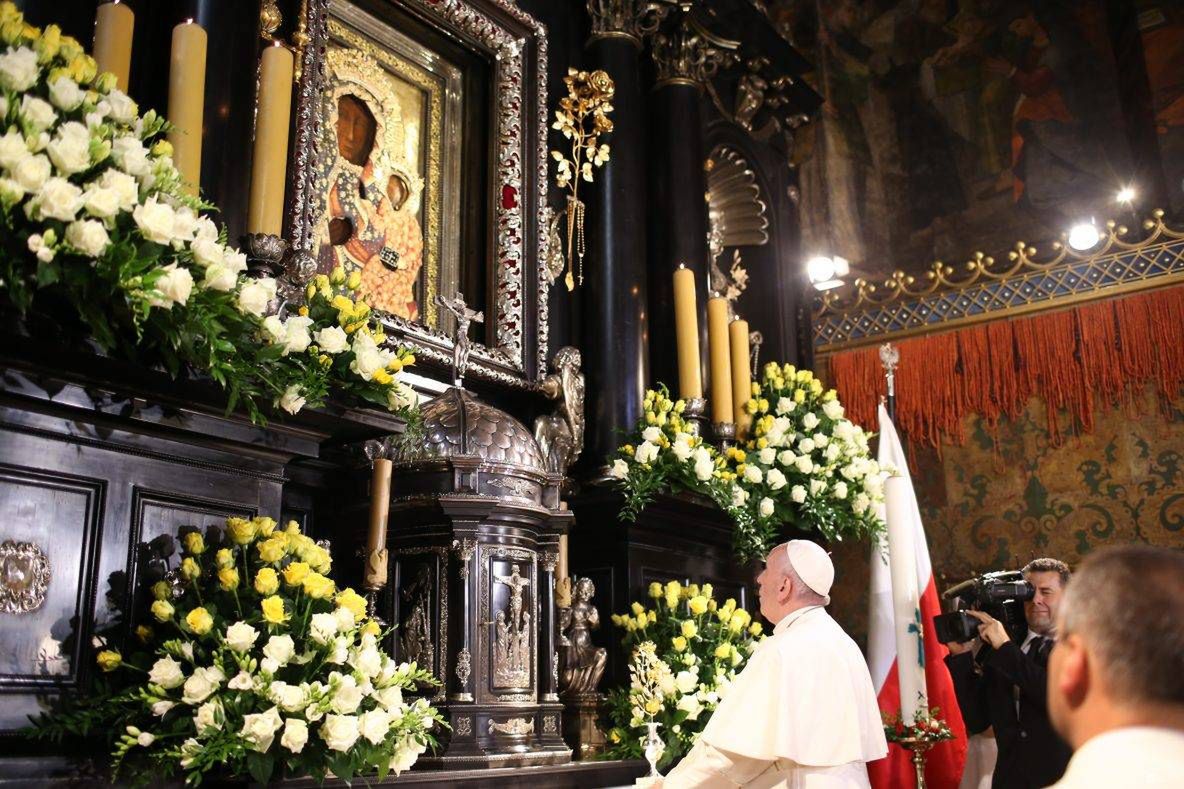 Papież Franciszek w Częstochowie