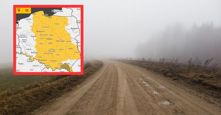 IMGW ostrzega. Gęsta mgła w aż 13 województwach