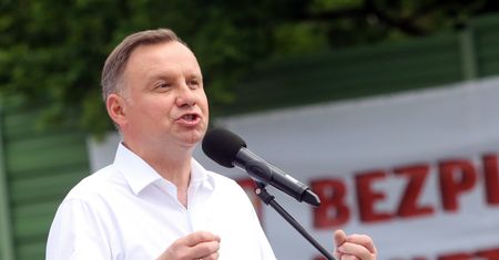 Wybory 2020. Spotkanie wyborcze Andrzeja Dudy w Białymstoku
