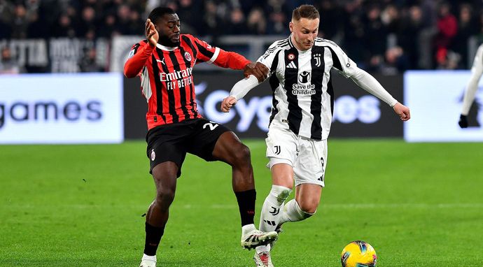 Liga włoska - mecz: AC Milan - Juventus FC