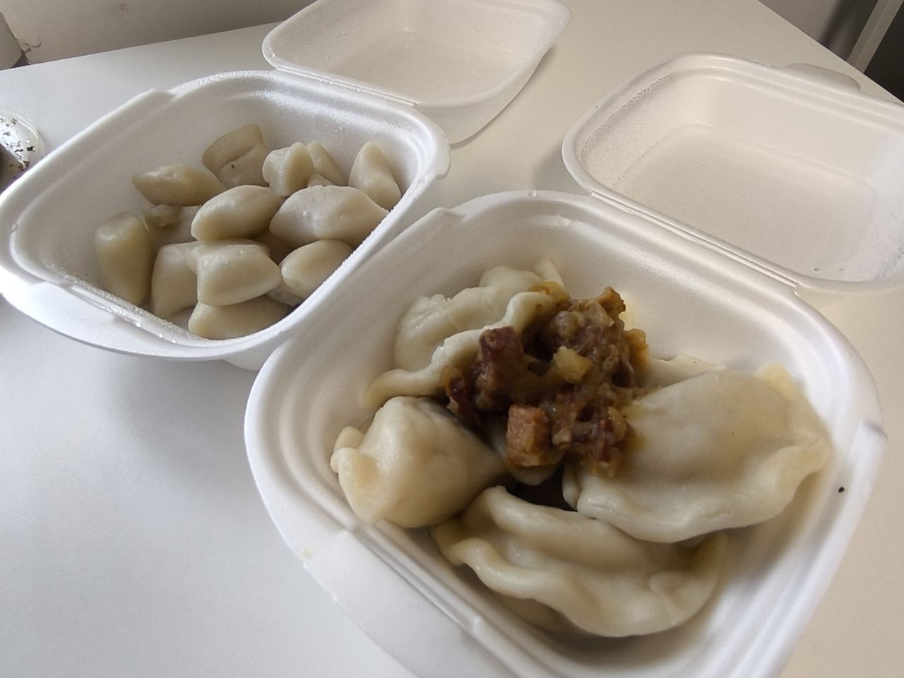 Kopytka i pierogi ukrańskie (ruskie)