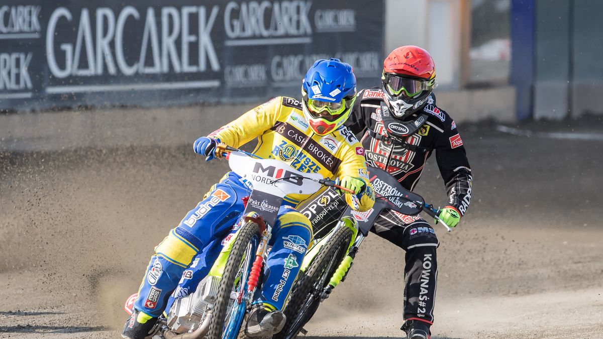 Newspix / Marcin Karczewski / Złoty Kask. Krzysztof Kasprzak kontra Kamil Brzozowski