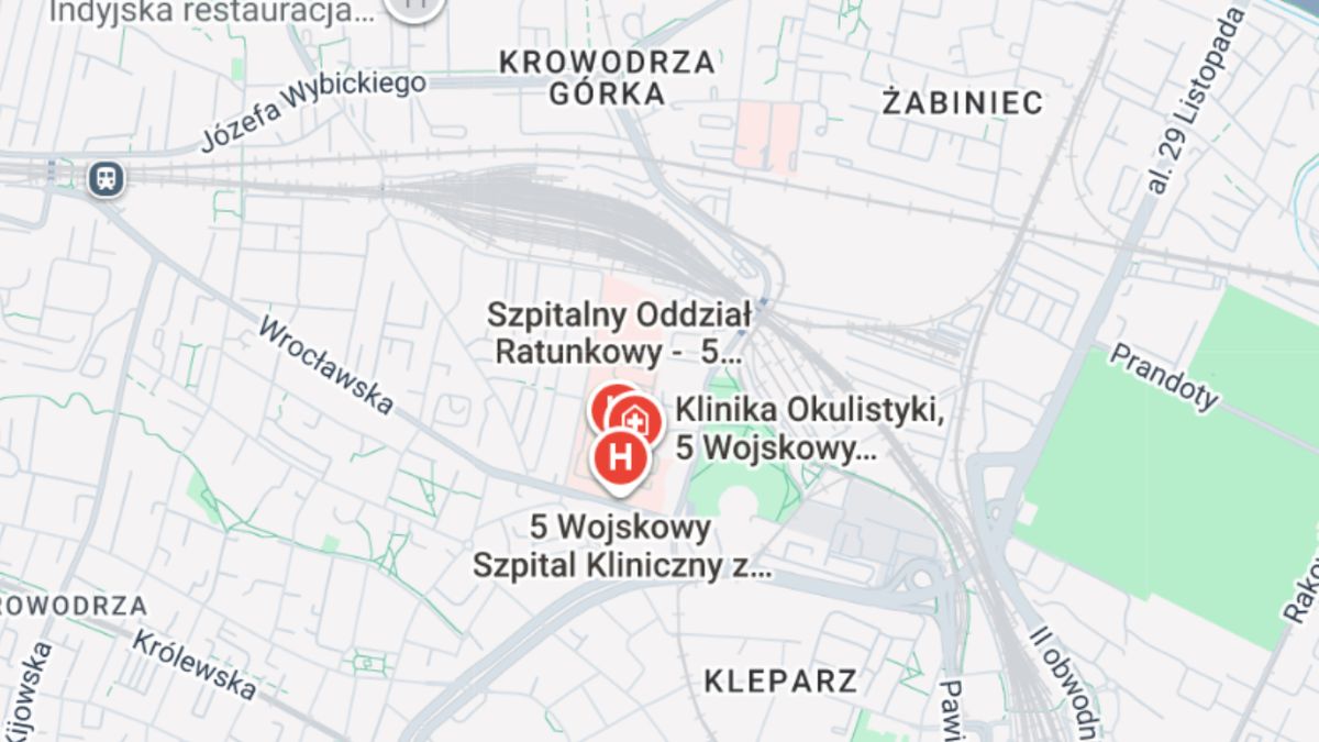 Skazany uciekł ze szpitala wojskowego w Krakowie