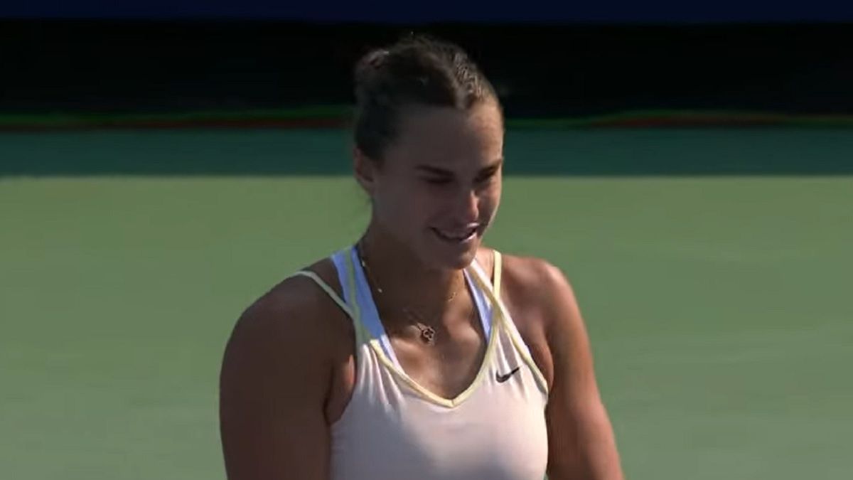 Zdjęcie okładkowe artykułu: YouTube / WTA / Na zdjęciu: Aryna Sabalenka