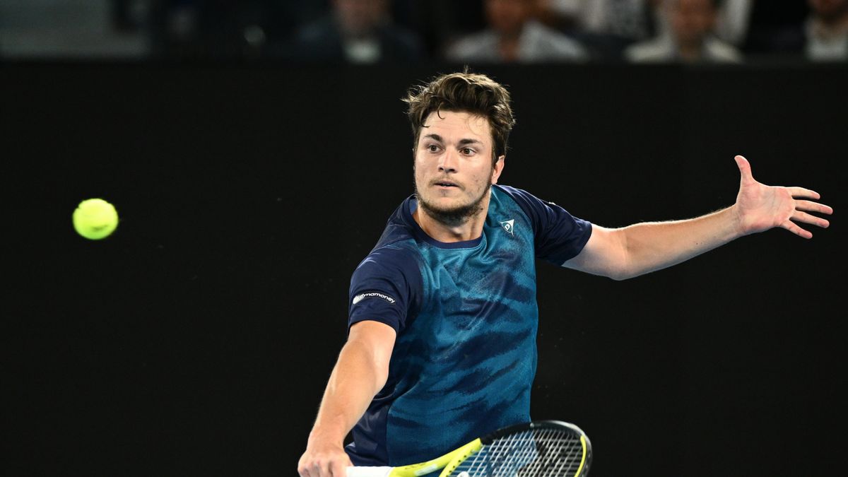 PAP/EPA / Joel Carrett / Na zdjęciu: Miomir Kecmanović