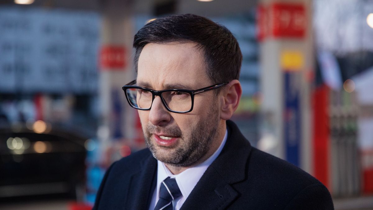 Prezes PKN Orlen Daniel Obajtek wygłosił oświadczenie