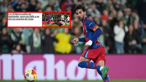 "Barcelona cierpi". W Hiszpanii od rana piszą o tym, co się działo w meczu