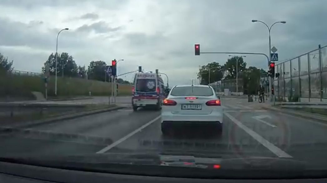 Niebezpieczne zdarzenie w Warszawie 