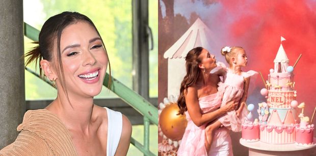 Klaudia Halejcio wyprawiła córce GARDEN PARTY: 4-piętrowy tort, sztuczne safari, prywatny kucharz. "Niby robimy je dla dzieci..." (FOTO)
